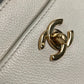 CHANEL エグゼグティブトート 肩掛け バッグ sショルダーバッグ トートバッグ キャビアスキン レディース ホワイト系 - brandshop-reference