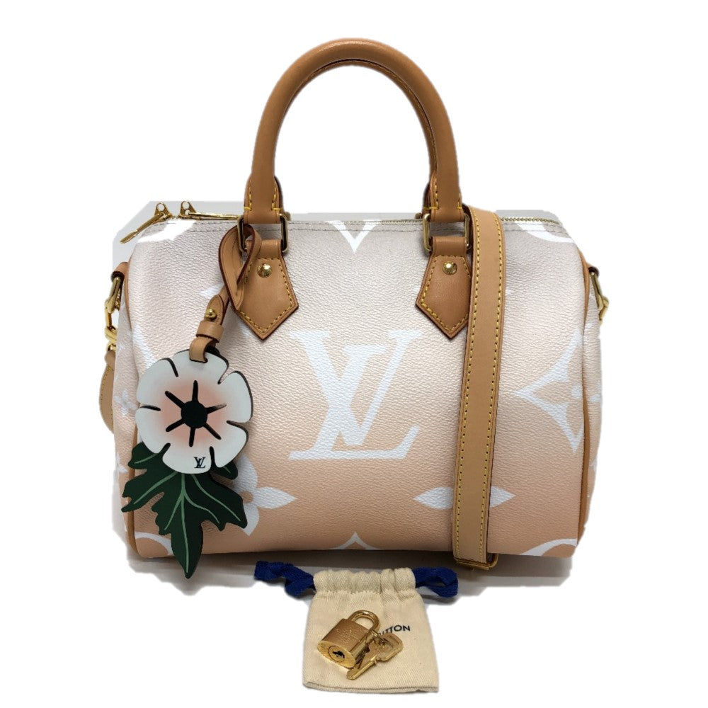 LOUIS VUITTON M45722 モノグラムジャイアント グラデーション スピーディ バンドリエール25 2WAY ミニボストンバッグ カバン  ショルダーバッグ モノグラムジャイアントキャンバス レディース | brandshop-reference