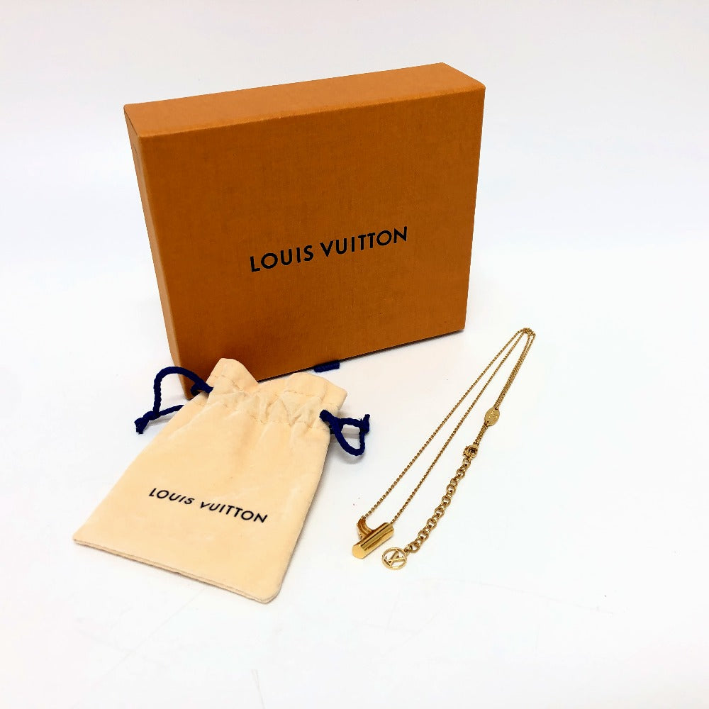 LOUIS VUITTON M61080 V&ME Y イニシャル ネックレス メタル メンズ - brandshop-reference