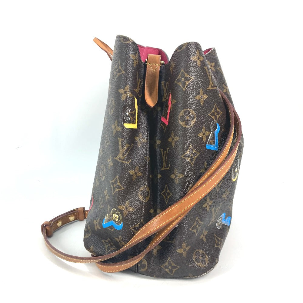 LOUIS VUITTON M44369 モノグラム ラブロック ネオノエ カバン 斜め掛け 巾着 ショルダーバッグ モノグラムキャンバス レディース ブラウン - brandshop-reference