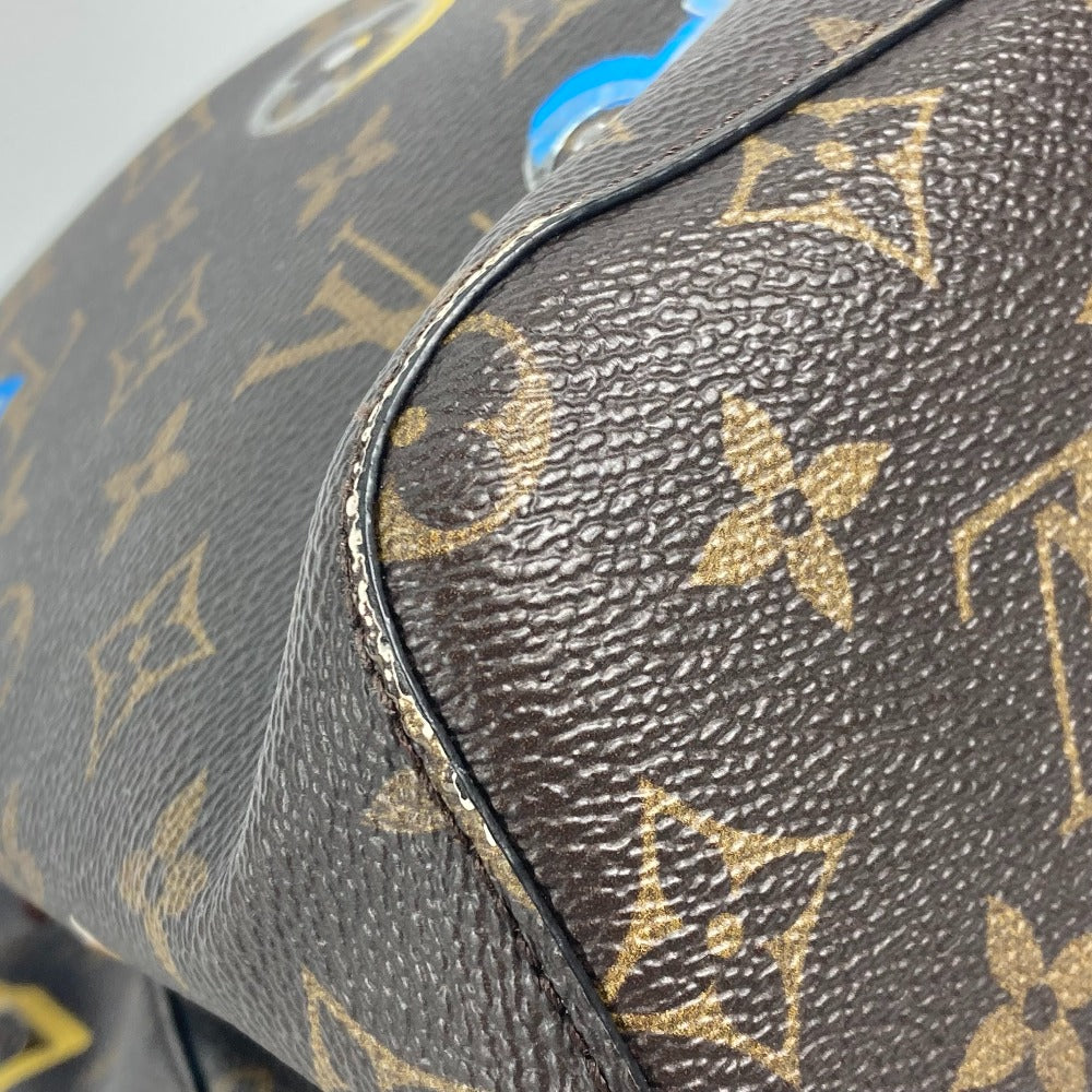 LOUIS VUITTON M44369 Monogram love lock Neonoe Crossbody Drawstring Bag Shoulder Bag MonogramCanvas Brown Used