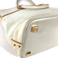 LOUIS VUITTON M91874 Suhali Lockit MM Tote Bag, Handbag, Suhali Leather, Women's, White