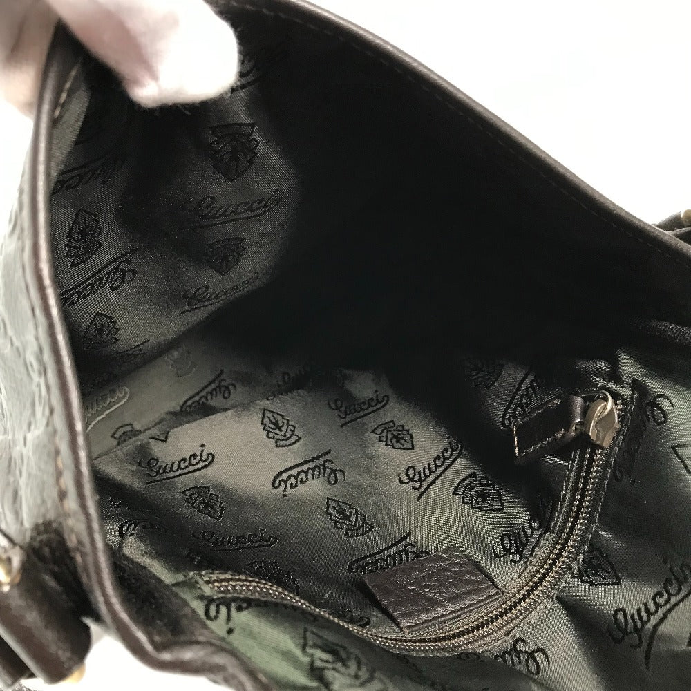 GUCCI 223666 グッチシマ GG 斜め掛け カバン ポシェット ショルダーバッグ シマレザー メンズ - brandshop-reference