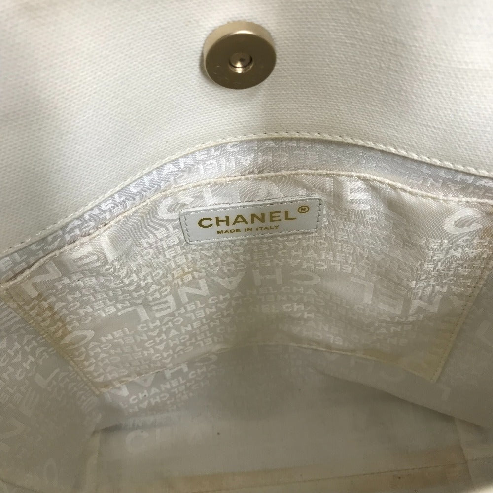 CHANEL ウインドウズライン ハンドバッグ トートバッグ カバン ショルダーバッグ キャンバス レディース - brandshop-reference