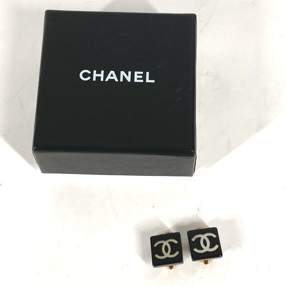 CHANEL 06Ａ CC ココマーク スクエア アクセサリー  イヤリング プラスチック レディース - brandshop-reference