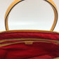 CELINE Vintage Bowling 2-Way Shoulder Bag, Leather, Women's, Yellow Beige