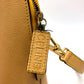 CELINE Vintage Bowling 2-Way Shoulder Bag, Leather, Women's, Yellow Beige