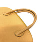 CELINE Vintage Bowling 2-Way Shoulder Bag, Leather, Women's, Yellow Beige