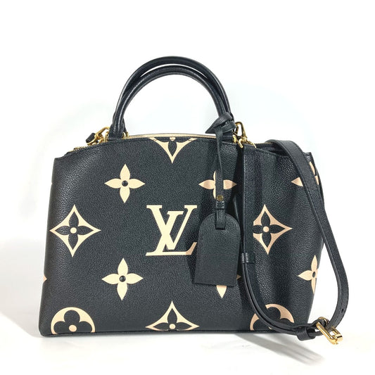 LOUIS VUITTON M58913 モノグラムアンプラント プティ・パレ PM 斜め掛け カバン 2WAYバッグ トートバッグ ショルダーバッグ モノグラムアンプラントレザー レディース