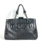 CHANEL กระเป๋าสะพาย CC โลโก้โคโค่ กระเป๋าสะพายไหล่โซ่คู่ หนังลูกวัว สีดำ สำหรับผู้หญิง