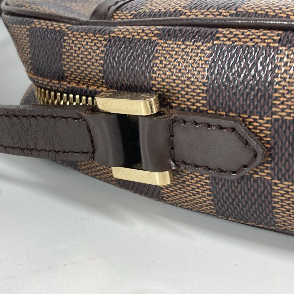 LOUIS VUITTON N51294 ダミエ イパネマPM 斜め掛け ポシェット カバン ショルダーバッグ ダミエキャンバス レディース エベヌ ブラウン - brandshop-reference