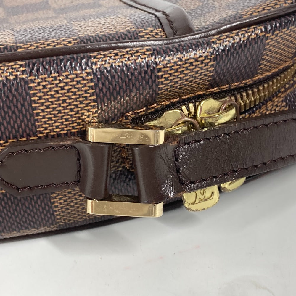 LOUIS VUITTON N51294 ダミエ イパネマPM 斜め掛け ポシェット カバン ショルダーバッグ ダミエキャンバス レディース エベヌ ブラウン - brandshop-reference