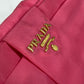 PRADA Ribbon Backpack/Pouch/Clutch Bag with Strap, Nylon, Pink