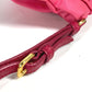 PRADA Ribbon Backpack/Pouch/Clutch Bag with Strap, Nylon, Pink