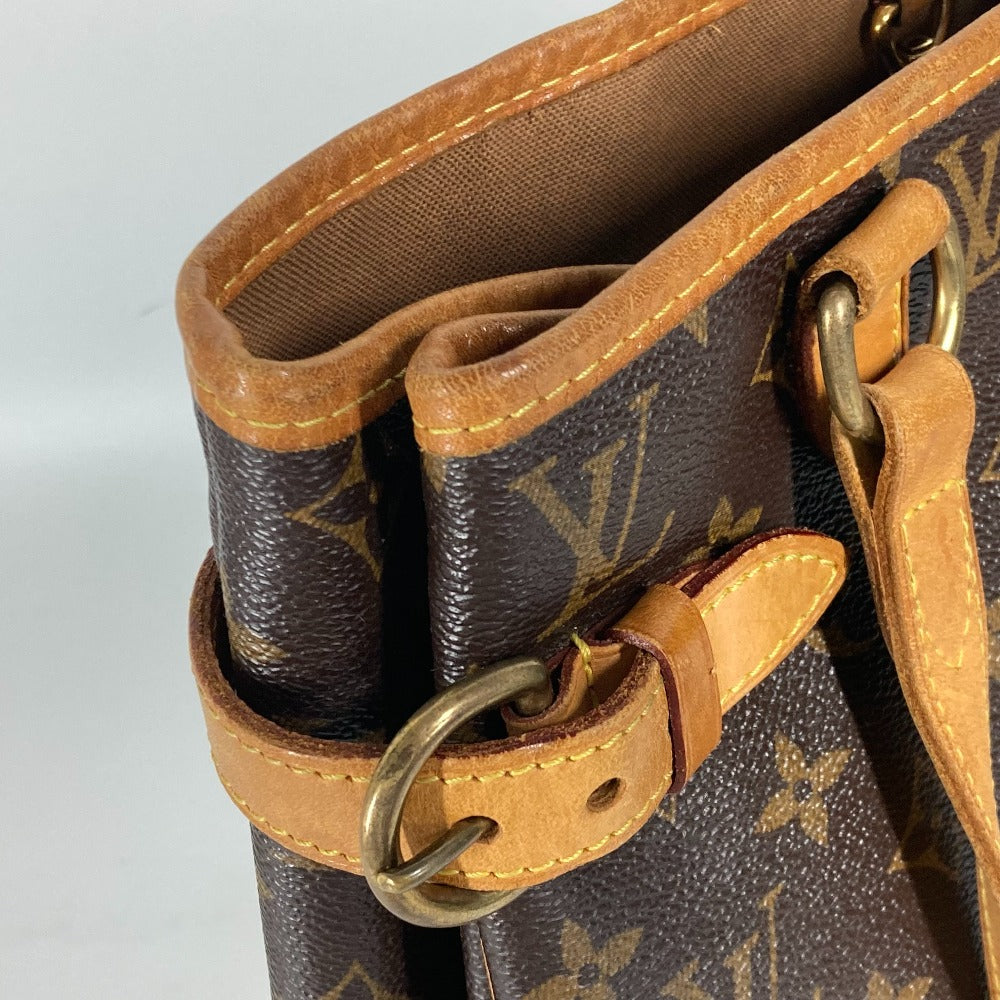 LOUIS VUITTON M51153 モノグラム バティニョール ヴェルティカル トートバッグ カバン 肩掛け ショルダーバッグ モノグラムキャンバス レディース