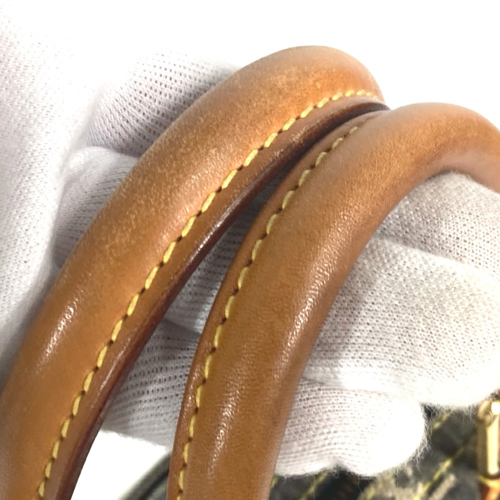 LOUIS VUITTON M95381 モノグラムデニム パッチワーク スピーディ30 ミニボストンバッグ カバン ハンドバッグ デニム レディース ブラック - brandshop-reference