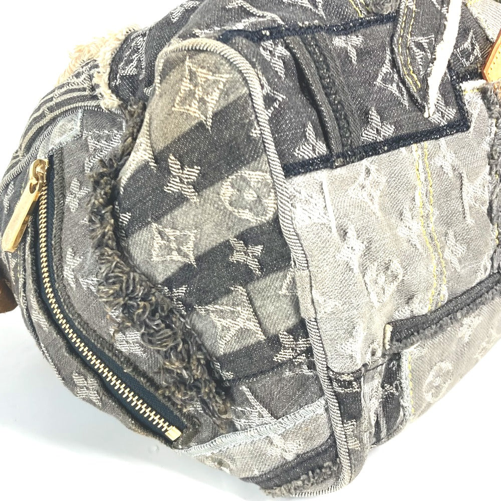 LOUIS VUITTON M95381 モノグラム デニム  パッチワーク スピーディ 30 カバン ハンドバッグ ボストンバッグ モノグラムデニム ユニセックス