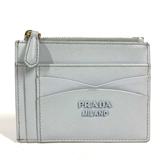 PRADA ロゴ 財布 小銭入れ コインケース サフィアーノレザ－ レディース