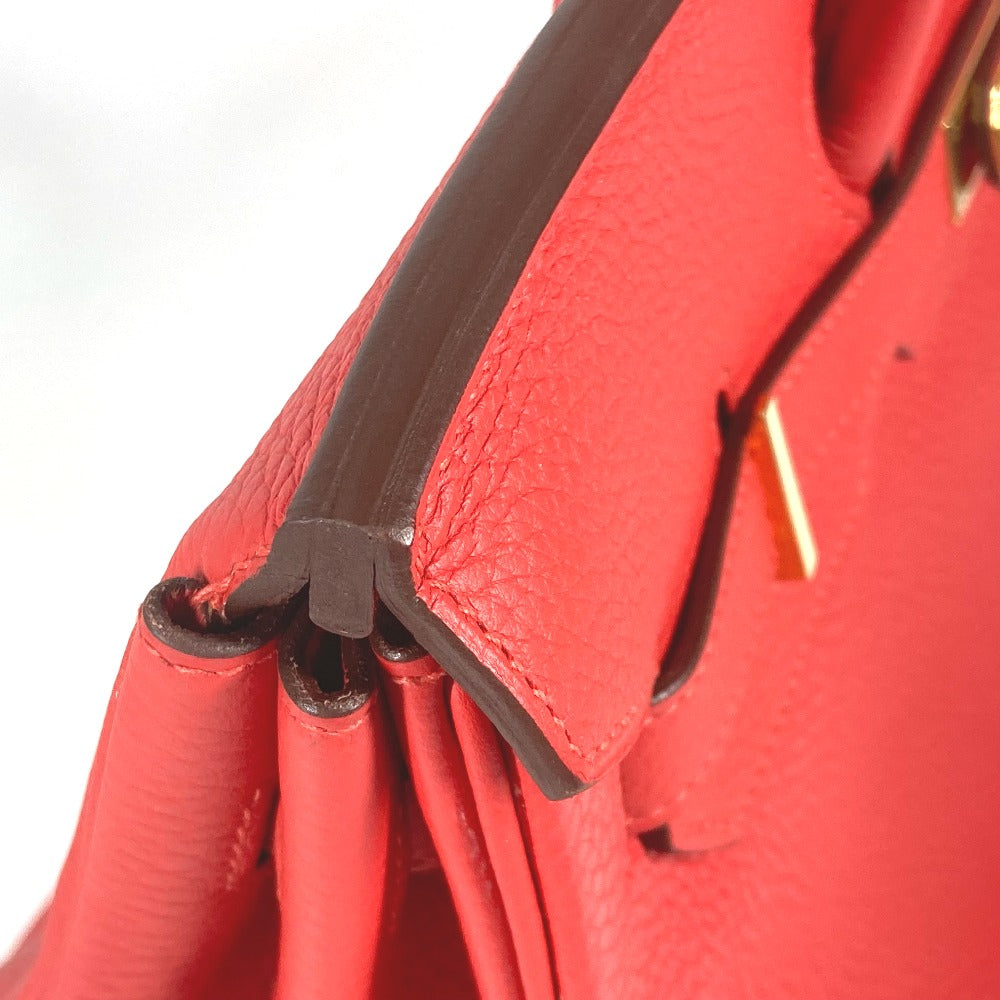 HERMES トートバッグ バーキン35 カバン ハンドバッグ トリヨンクレマンス レディース トマト レッド - brandshop-reference