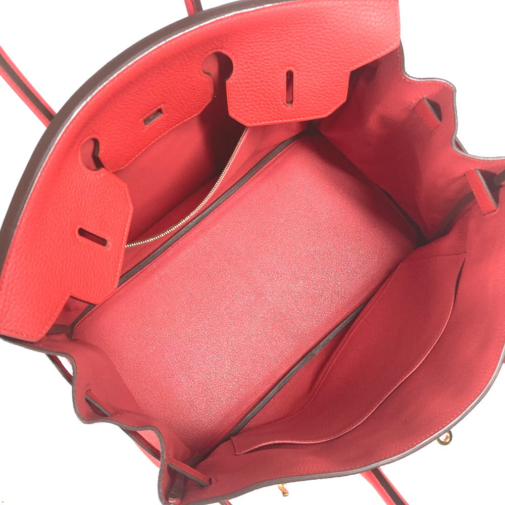 HERMES トートバッグ バーキン35 カバン ハンドバッグ トリヨンクレマンス レディース トマト レッド - brandshop-reference