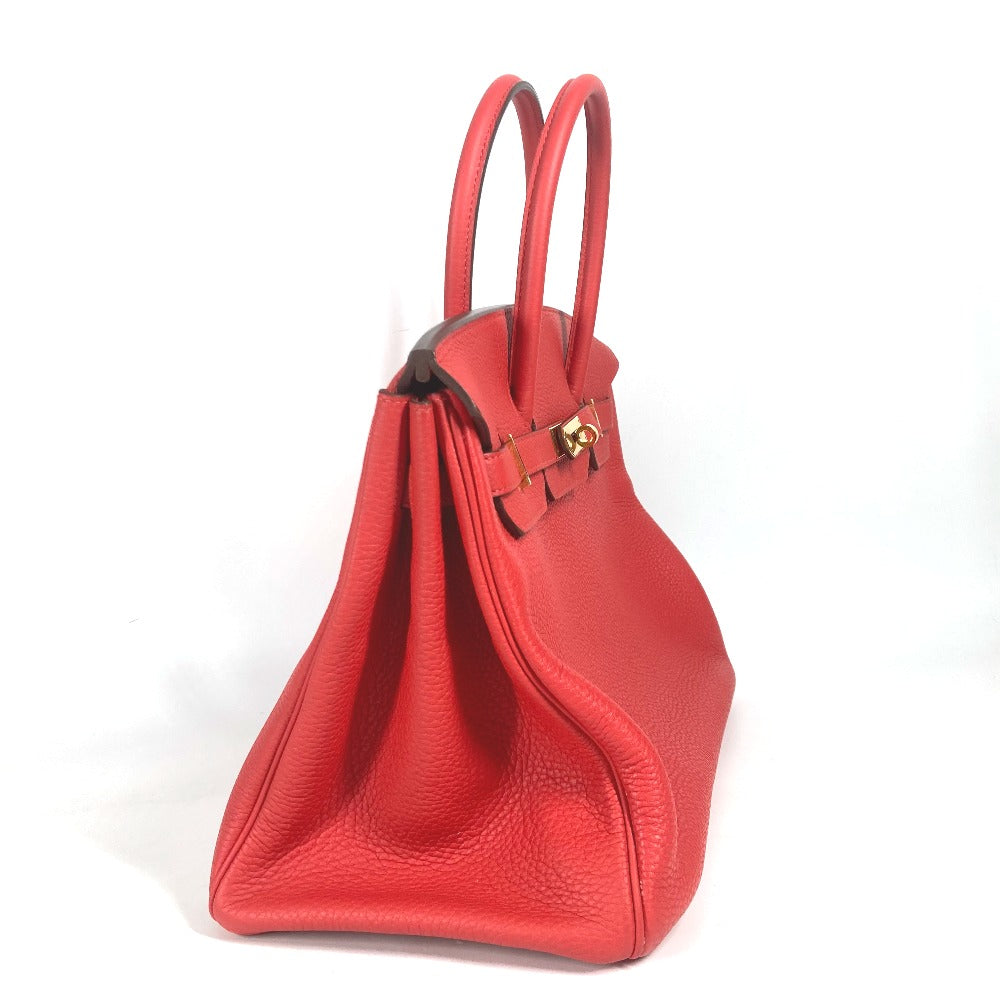 HERMES トートバッグ バーキン35 カバン ハンドバッグ トリヨンクレマンス レディース トマト レッド - brandshop-reference