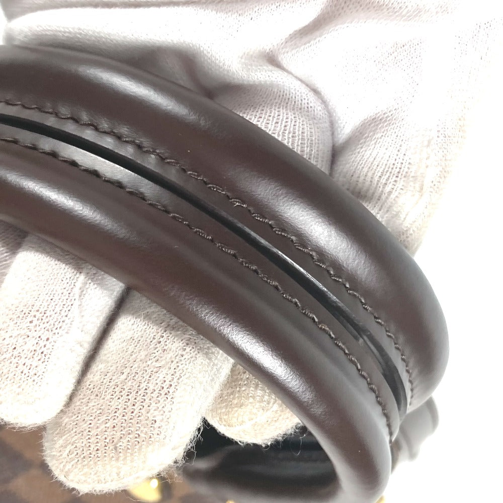 LOUIS VUITTON N41673 ダミエ ブリタニー カバン ハンドバッグ 2WAYバッグ ショルダーバッグ 斜め掛け トートバッグ ダミエキャンバス レディース エベヌ ブラウン