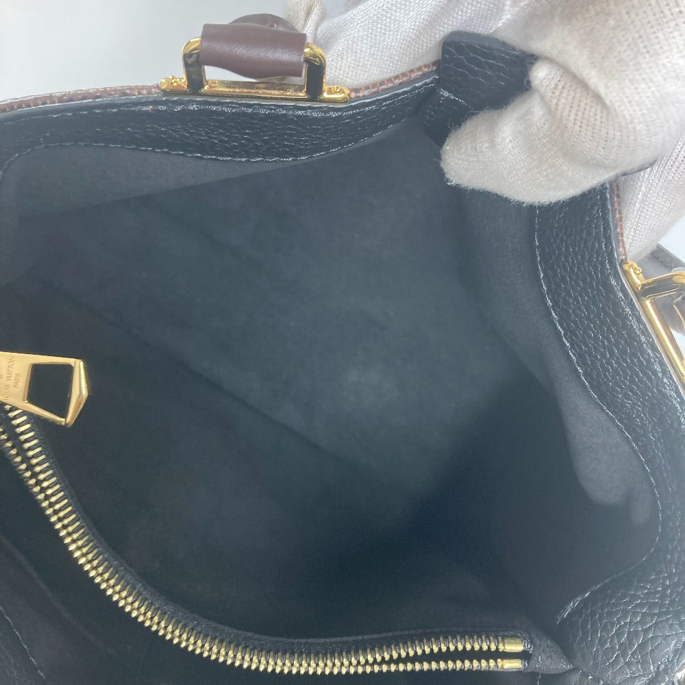 LOUIS VUITTON N41673 ダミエ ブリタニー カバン ハンドバッグ 2WAYバッグ ショルダーバッグ 斜め掛け トートバッグ ダミエキャンバス レディース エベヌ ブラウン