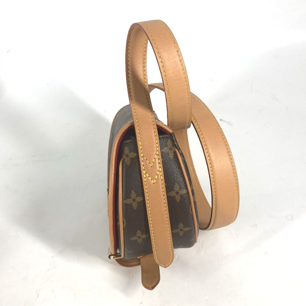 LOUIS VUITTON M44860 モノグラム タンブラン カバン フラップ 斜め掛け ポシェット ショルダーバッグ モノグラムキャンバス レディース ブラウン - brandshop-reference