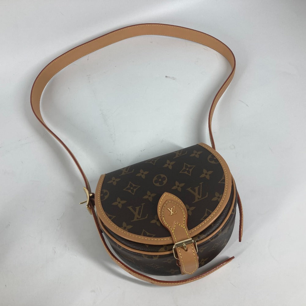 LOUIS VUITTON M44860 モノグラム タンブラン カバン フラップ 斜め掛け ポシェット ショルダーバッグ モノグラムキャンバス レディース ブラウン - brandshop-reference