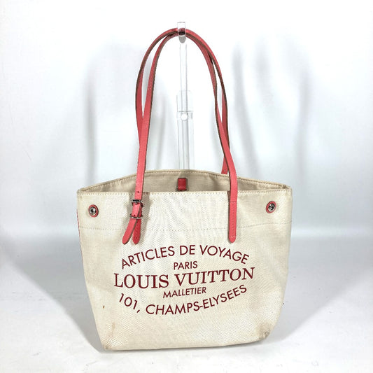 LOUIS VUITTON M94505 2014年サマーコレクション カバ PM カバン トートバッグ 肩掛け ショルダーバッグ レザー/キャンバス レディース コライユ ピンク