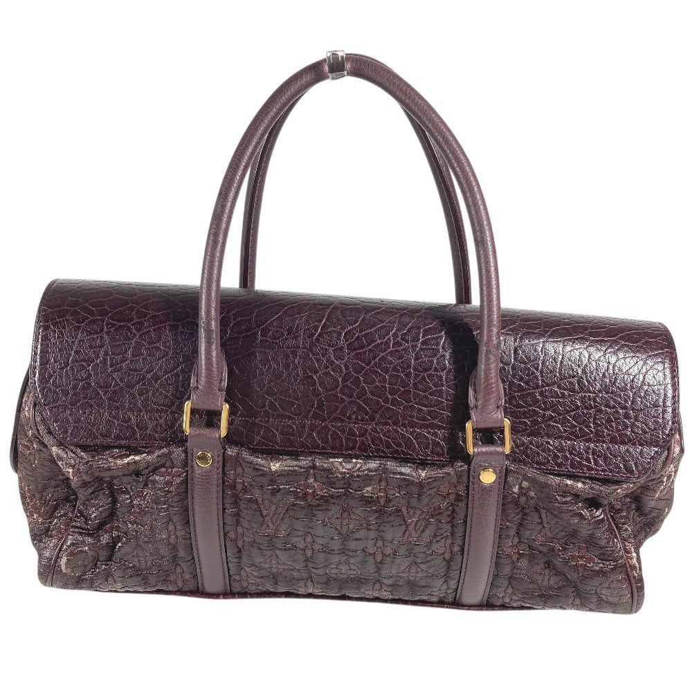 LOUIS VUITTON M93474 Monogram Volupté Boté Bag Tote Bag Flap Handbag Coated Canvas Women's Purple