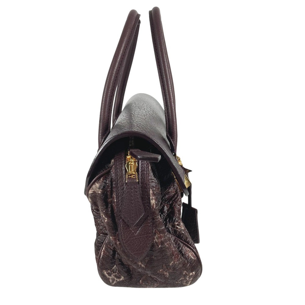 LOUIS VUITTON M93474 Monogram Volupté Boté Bag Tote Bag Flap Handbag Coated Canvas Women's Purple