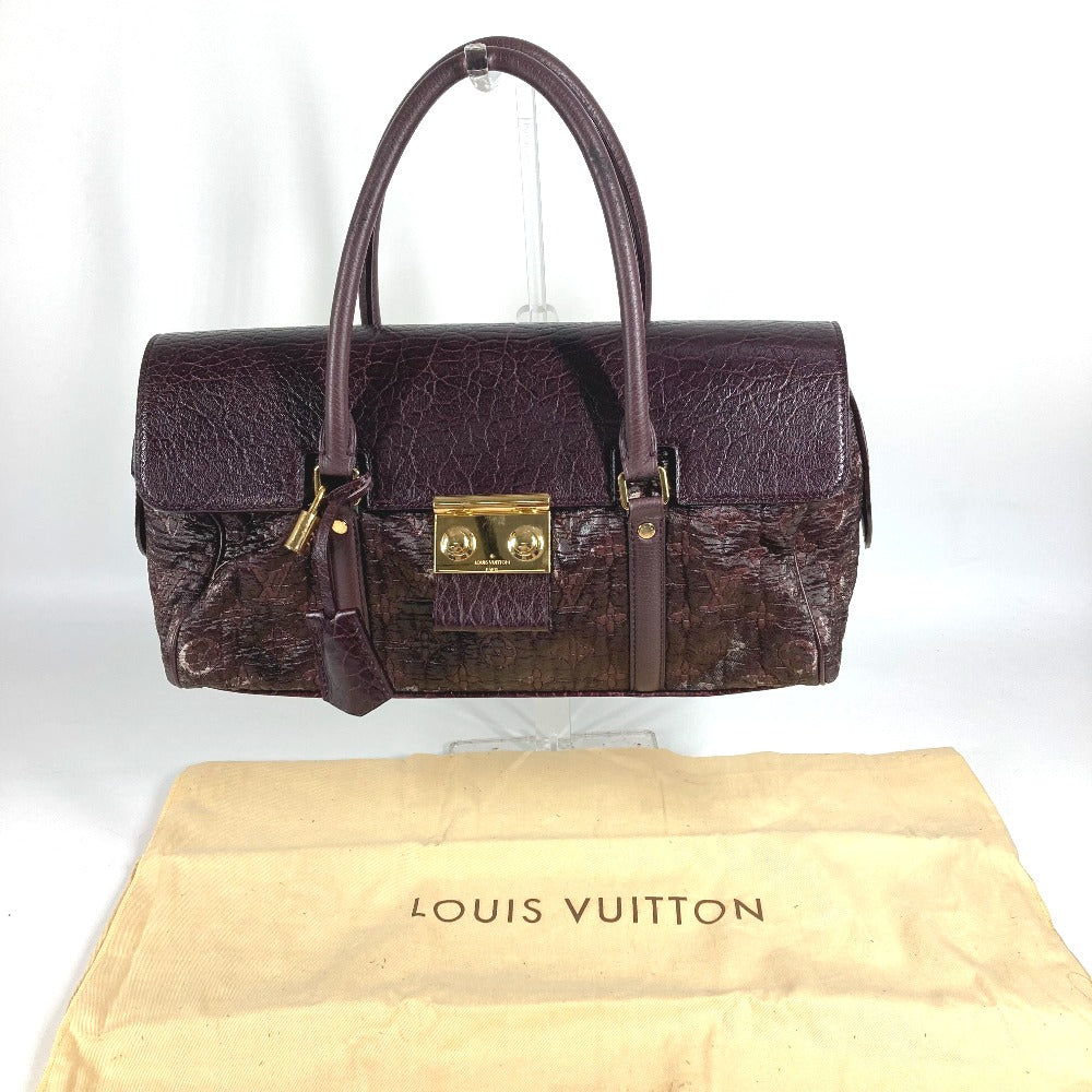 LOUIS VUITTON M93474 Monogram Volupté Boté Bag Tote Bag Flap Handbag Coated Canvas Women's Purple