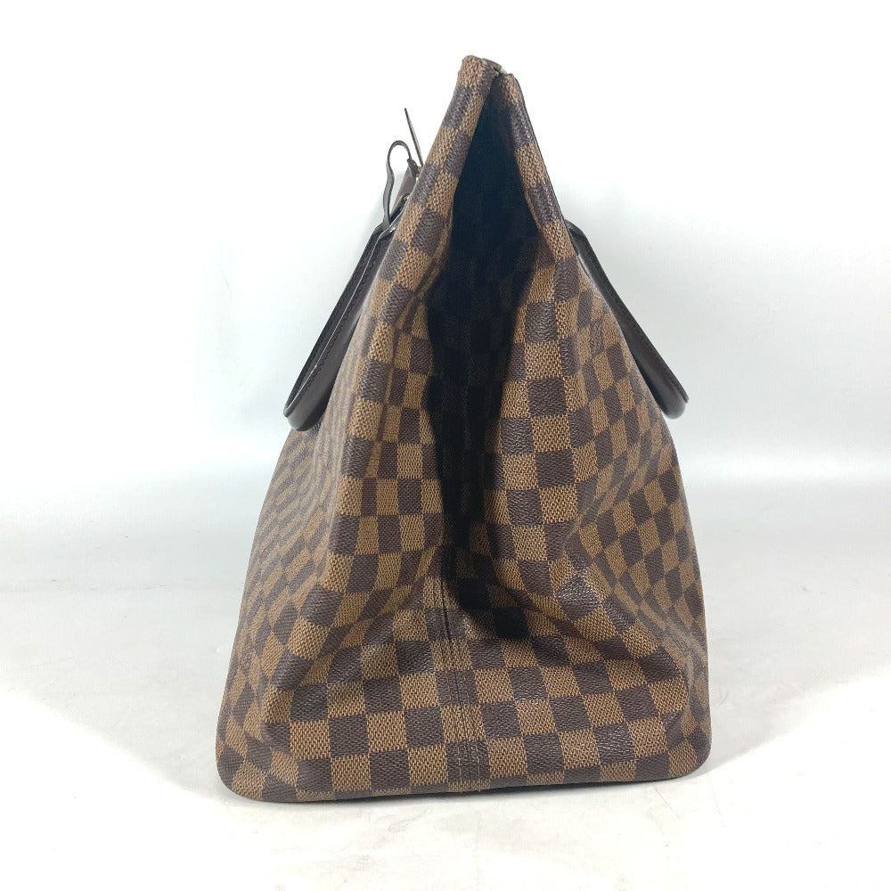 LOUIS VUITTON N41165 ダミエ グリニッジPM ボストンバッグ カバン トートバッグ ハンドバッグ ダミエキャンバス ユニセックス エベヌ ブラウン