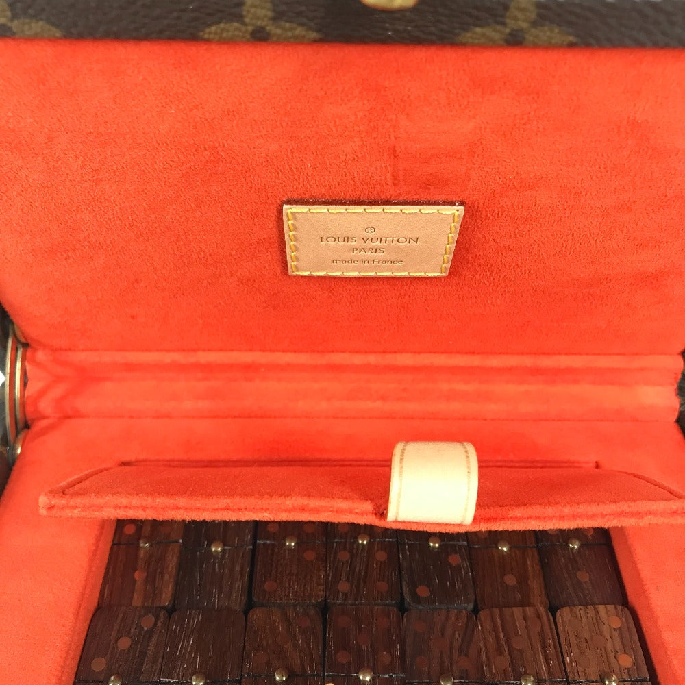 LOUIS VUITTON モノグラム コフレドミノセット ドミノ インテリア ゲーム おもちゃ 雑貨 モノグラムキャンバス キッズ ブラウン - brandshop-reference