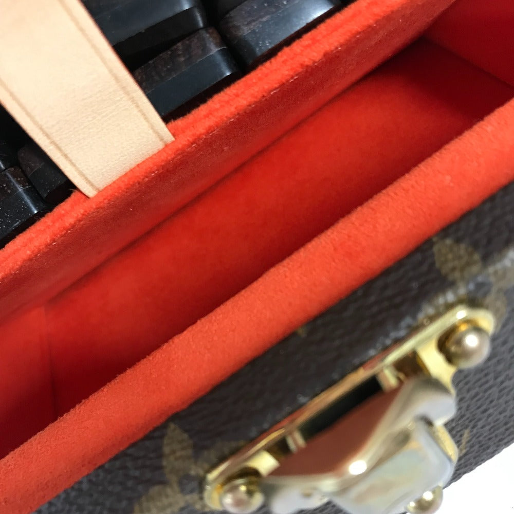 LOUIS VUITTON モノグラム コフレドミノセット ドミノ インテリア ゲーム おもちゃ 雑貨 モノグラムキャンバス キッズ ブラウン - brandshop-reference
