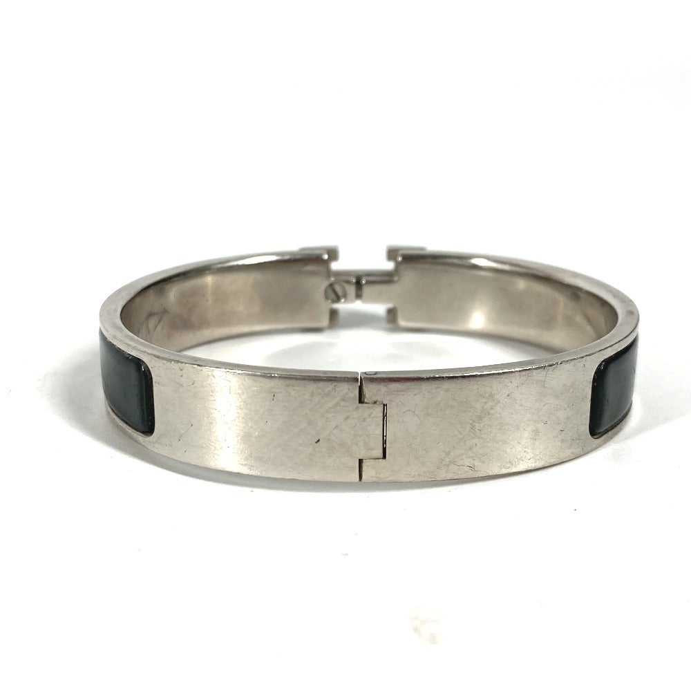 HERMES クリッククラックPM ブレスレット アクセサリー  バングル メタル レディース ブラック - brandshop-reference