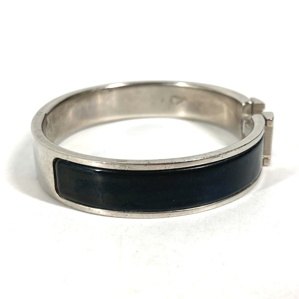 HERMES クリッククラックPM ブレスレット アクセサリー  バングル メタル レディース ブラック - brandshop-reference