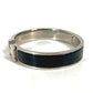 HERMES クリッククラックPM ブレスレット アクセサリー  バングル メタル レディース ブラック - brandshop-reference