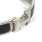 HERMES クリッククラックPM ブレスレット アクセサリー  バングル メタル レディース ブラック - brandshop-reference
