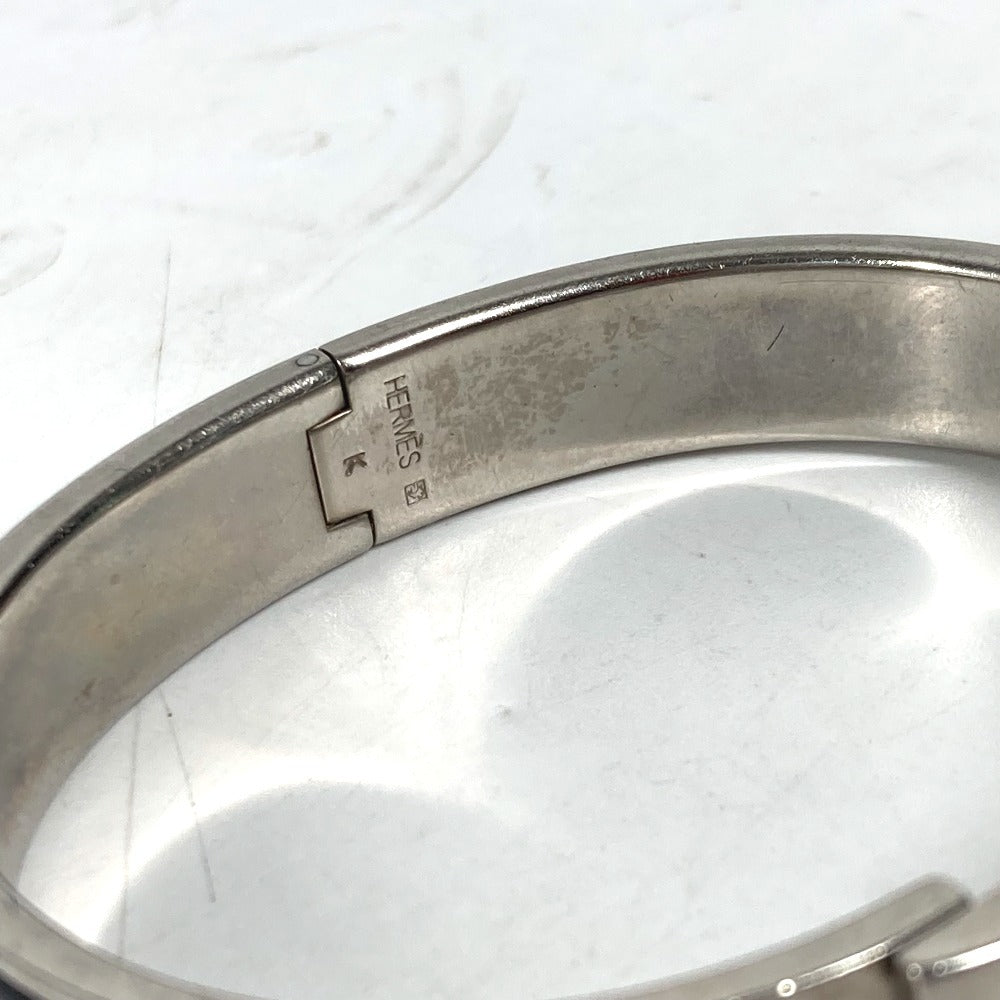 HERMES クリッククラックPM ブレスレット アクセサリー  バングル メタル レディース ブラック - brandshop-reference