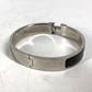 HERMES クリッククラックPM ブレスレット アクセサリー  バングル メタル レディース ブラック - brandshop-reference