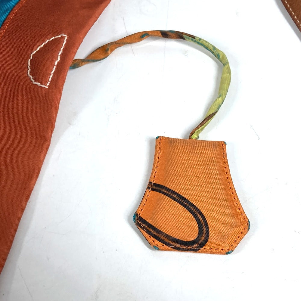 HERMES COUP DE FOUET 鞭  シルキーシティMM カバン 斜め掛け ポーチ付き ショルダーバッグ シルク ユニセックス マルチカラー - brandshop-reference