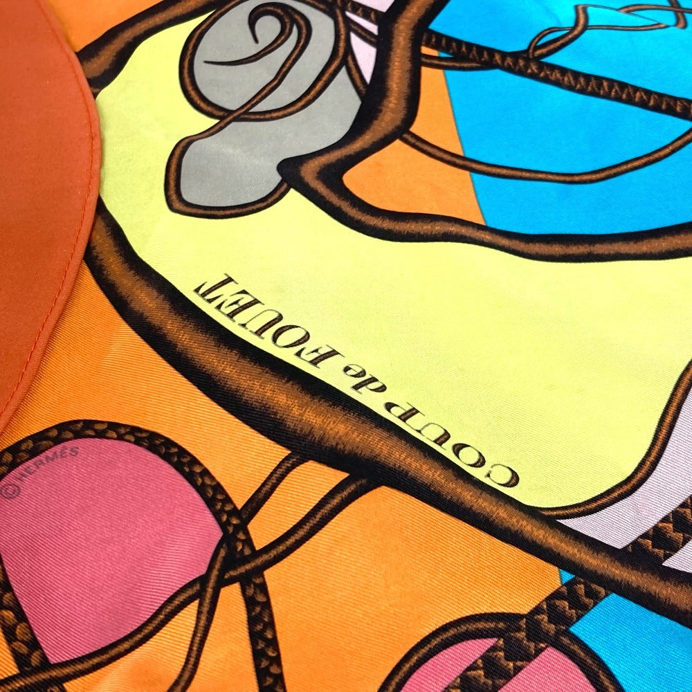 HERMES COUP DE FOUET 鞭  シルキーシティMM カバン 斜め掛け ポーチ付き ショルダーバッグ シルク ユニセックス マルチカラー - brandshop-reference