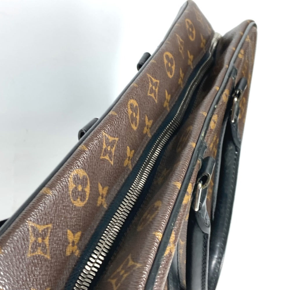 LOUIS VUITTON M40224  モノグラムマカサー ポルトドキュマンヴォワヤージュGM PDV 2WAYバッグ ショルダーバッグ カバン ビジネスバッグ モノグラムマカサーキャンバス メンズ ブラウン - brandshop-reference