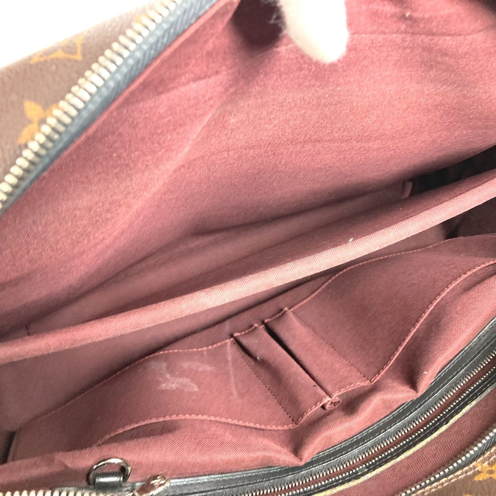 LOUIS VUITTON M40224  モノグラムマカサー ポルトドキュマンヴォワヤージュGM PDV 2WAYバッグ ショルダーバッグ カバン ビジネスバッグ モノグラムマカサーキャンバス メンズ ブラウン - brandshop-reference