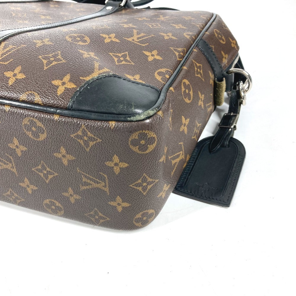 LOUIS VUITTON M40224  モノグラムマカサー ポルトドキュマンヴォワヤージュGM PDV 2WAYバッグ ショルダーバッグ カバン ビジネスバッグ モノグラムマカサーキャンバス メンズ ブラウン - brandshop-reference