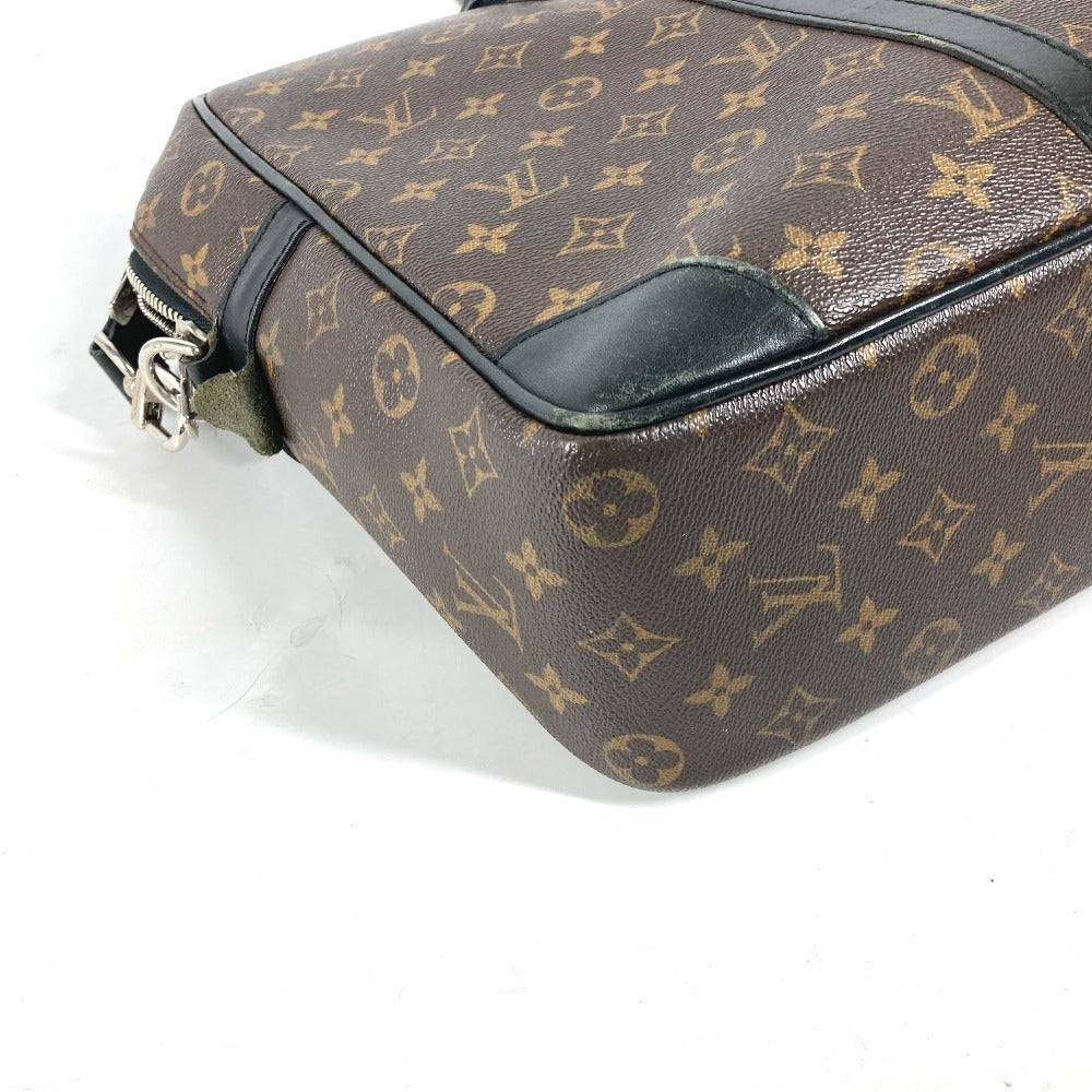 LOUIS VUITTON M40224  モノグラムマカサー ポルトドキュマンヴォワヤージュGM PDV 2WAYバッグ ショルダーバッグ カバン ビジネスバッグ モノグラムマカサーキャンバス メンズ ブラウン - brandshop-reference