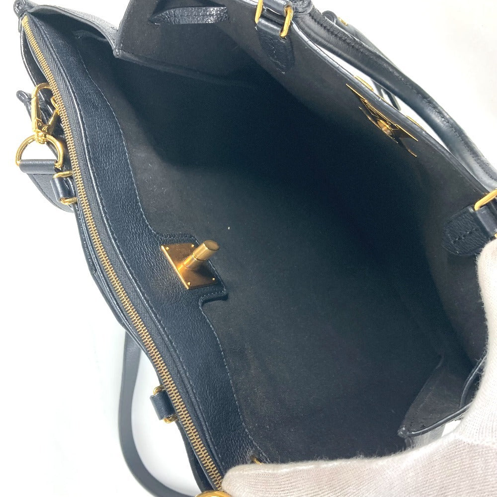LOUIS VUITTON M54569 タッセル付き ロックミート カバン 肩掛け トートバッグ 斜め掛け ハンドバッグ ショルダーバッグ レザー レディース ノワール ブラック - brandshop-reference