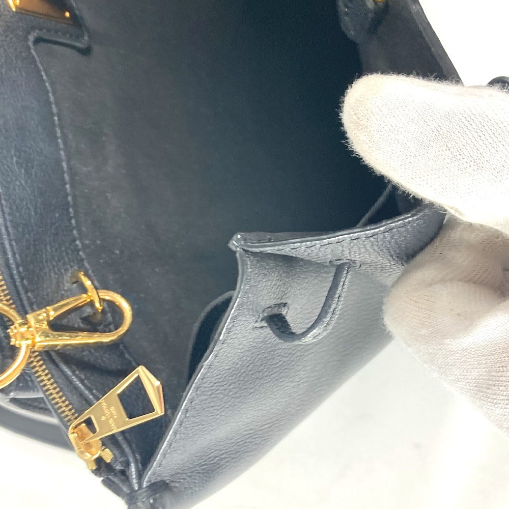 LOUIS VUITTON M54569 タッセル付き ロックミート カバン 肩掛け トートバッグ 斜め掛け ハンドバッグ ショルダーバッグ レザー レディース ノワール ブラック - brandshop-reference